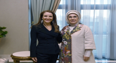 Emine Erdoğan, UNICEF Türkiye Temsilcisi Dominicis ile bir araya geldi