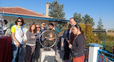 Eskişehir'de bisiklet tutkunları bir araya geldi