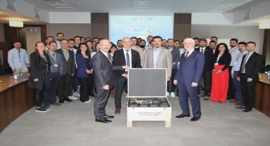 Gökbey helikopterinde kullanılacak turboşaft motoru aksesuar dişli kutusu TEI'ye teslim edildi