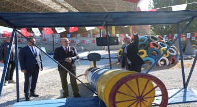 Gölbaşı'nda Atık Getirme Merkezi hizmete açıldı