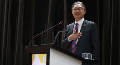 Güney Kore'nin Ankara Büyükelçisi Lee Won-Ik, Konya'da öğrencilere hitap etti: