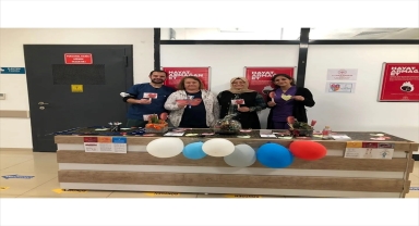 Hüyük'te Organ Bağışı Haftası dolayısıyla stant açıldı