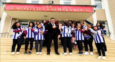Karakeçili'de kız futbol takımı kuruldu