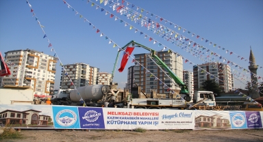 Kayseri'de Akıl Küpü Kütüphanesi'nin temeli atıldı