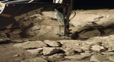 Kayseri'de kaçak kazı yapan şüpheli yakalandı