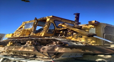 Kayseri'de sahte kiralama sözleşmesi ile iş makinesi çalan 2 zanlı tutuklandı