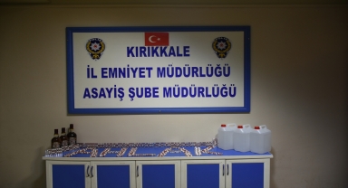 Kırıkkale'de tren garındaki 2 şüpheli uyuşturucu hapla yakalandı