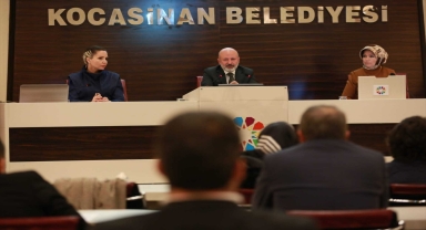 Kocasinan Belediyesi kasım ayı meclis toplantısı yapıldı