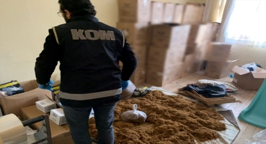 Konya'da 134 bin makaron ve 4 bin 168 paket kaçak sigara ele geçirildi