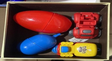 Konya'da kargo şirketine gönderilen 