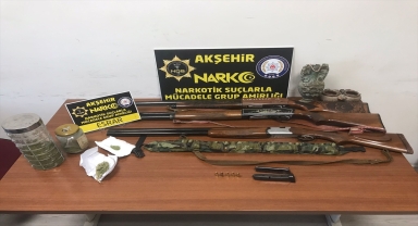 Konya'da uyuşturucu operasyonunda 7 zanlı yakalandı