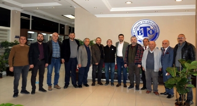 Muhtarlarından Beypazarı Ticaret Odasına ziyaret 