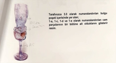 Müzisyen Onur Şener cinayetinin karanlık noktaları, parçaları birleştirilen bardakla aydınlatıldı