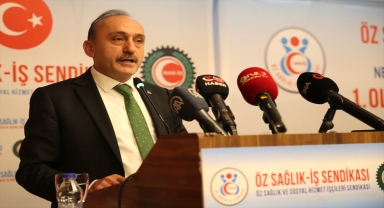 Öz Sağlık-İş Sendikası Genel Başkanı Sert, Nevşehir'de konuştu: