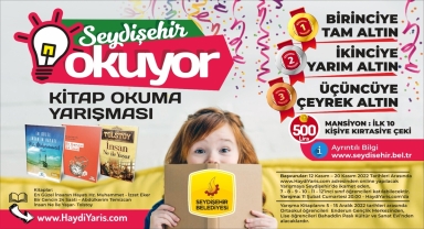 Seydişehir'de kitap okuma yarışması yapılacak