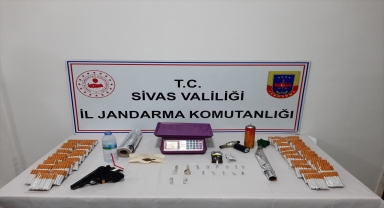 Sivas'ta uyuşturucu operasyonunda 2 şüpheli yakalandı