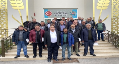 Aksaray Ziraat Odası Başkanı Koçak, üyelerle bir araya geldi