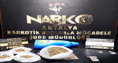 Antalya'da uyuşturucu operasyonunda 9 şüpheli gözaltına alındı