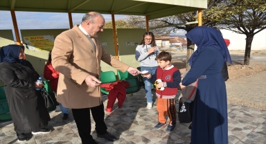 Bahşılı Belediye Başkanı Tekin'den engellilere ziyaret