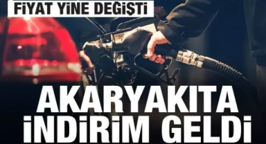 Benzin ve motorine bir indirim daha geldi