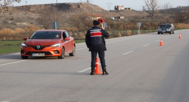 Beypazarı'nda kış lastiği denetimi