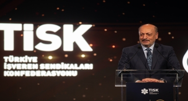 Çalışma ve Sosyal Güvenlik Bakanı Bilgin, TİSK'in 60. kuruluş yıl dönümü programında konuştu: