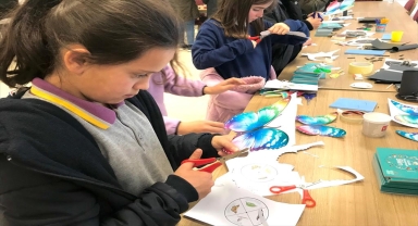 Çocuklara yönelik bilim şenlikleri etkinliğinin 4'üncüsü Özvatan'da gerçekleştirildi