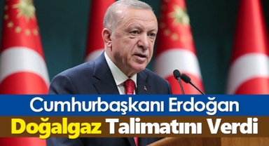 Cumhurbaşkanı Erdoğan’dan doğal gaz talimatı: 1 ay içinde tamamlayın