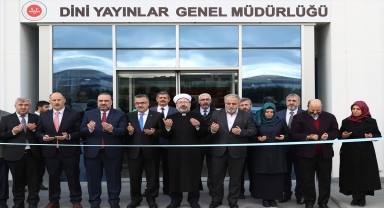 Dini Yayınlar Genel Müdürlüğü Hizmet Binası açıldı