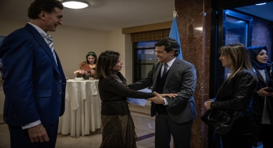 Eva Peron'un ölümünün 70. yılı dolayısıyla Ankara'da fotoğraf sergisi açıldı