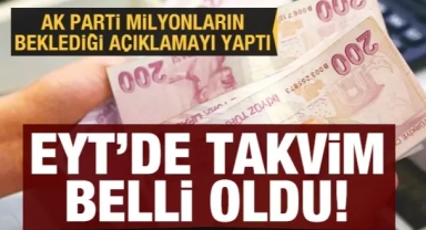 EYT takvimi belli oldu! Milyonlar bu haberi bekliyordu