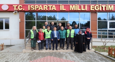 Isparta Milli Eğitim AKUB Ekibi Kumluca'ya hareket etti 