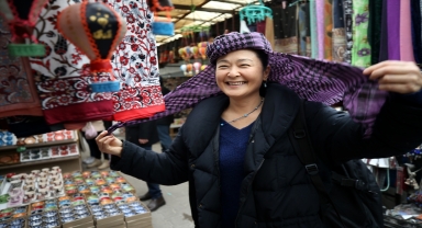 Kapadokya'nın Japon gelini 18 yıldır turizme katkı sunuyor