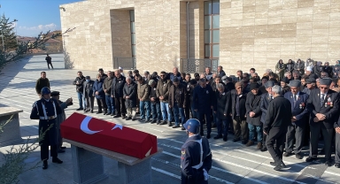 Karaman'da vefat eden Kıbrıs gazisi toprağa verildi