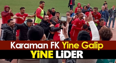 Karaman F. K. Yine Galip Yine Lider!