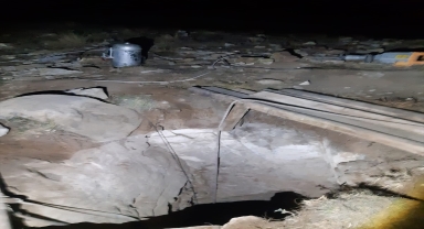 Kayseri'de kaçak kazı yapan 4 zanlı yakalandı