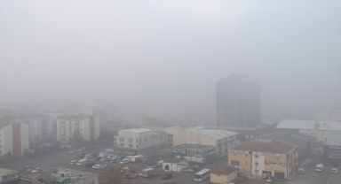 Kayseri'de sis ulaşımı olumsuz etkiledi