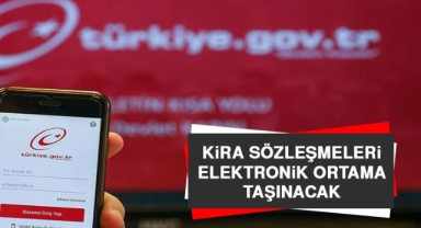 Kira sözleşmeleri elektronik ortama taşınacak