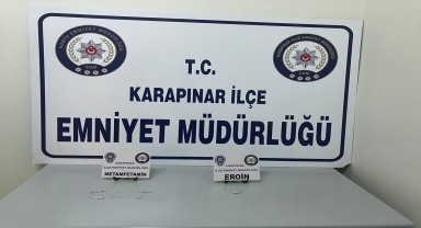 Konya'da uyuşturucu ticareti yaptığı iddia edilen 3 şüpheliden 1’i tutuklandı