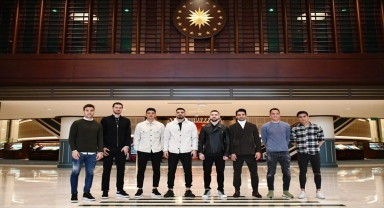 Konyasporlu futbolcular, Şut ve Gol: Türk Futbol Tarihi Sergisi'ni gezdi