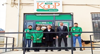 Mahmudiye’de Tarım Kredi Kooperatifi Mini Market açıldı