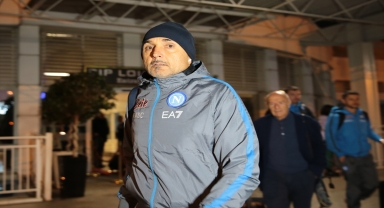Napoli Futbol Takımı, kamp için Antalya'ya geldi