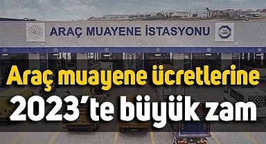 2023 TüvTürk araç muayene ücretleri belli oldu