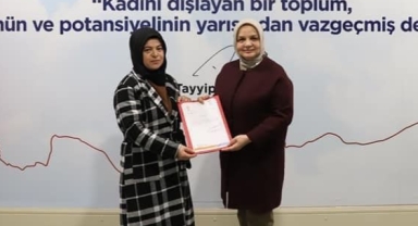AK Parti Karaman Kadın Kolları'nda görev değişimi