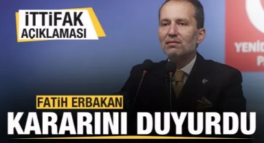Fatih Erbakan’dan ‘ittifak’ açıklaması! Kararını duyurdu