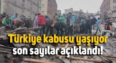 Asrın felaketinde 8'inci gün: Can kaybı ve yaralı sayısı yükseldi