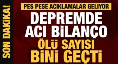 Kahramanmaraş'ta depremin bilançosu artıyor! Ölü ve Yaralı Sayısı...