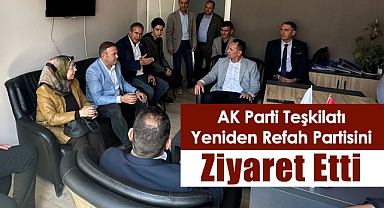 AK Parti Yeniden Refah Partisini Ziyaret Etti