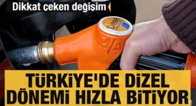 Türkiye'de dizel dönemi hızla bitiyor: Vatandaşın tercihi değişti