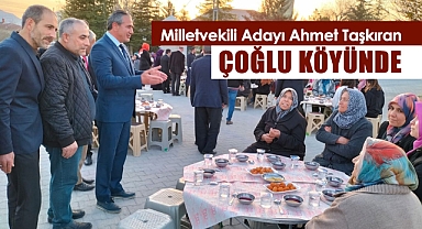 Yeniden Refah Partisi Milletvekili Adayları, Çoğlu Köyünde İftar Yemeğinde...